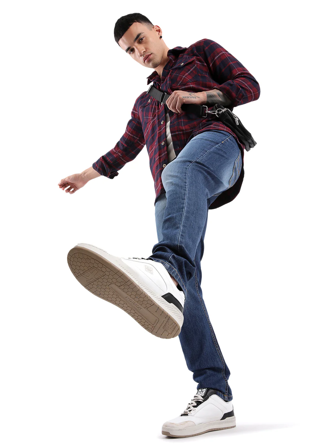 Dark Blue Stride Classic Jeans - Image 2