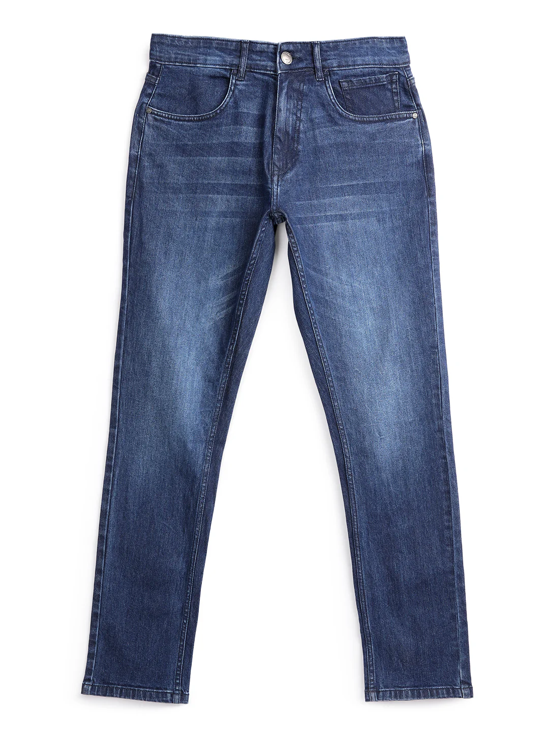 Dark Blue Swerve Basic Jeans - Image 6