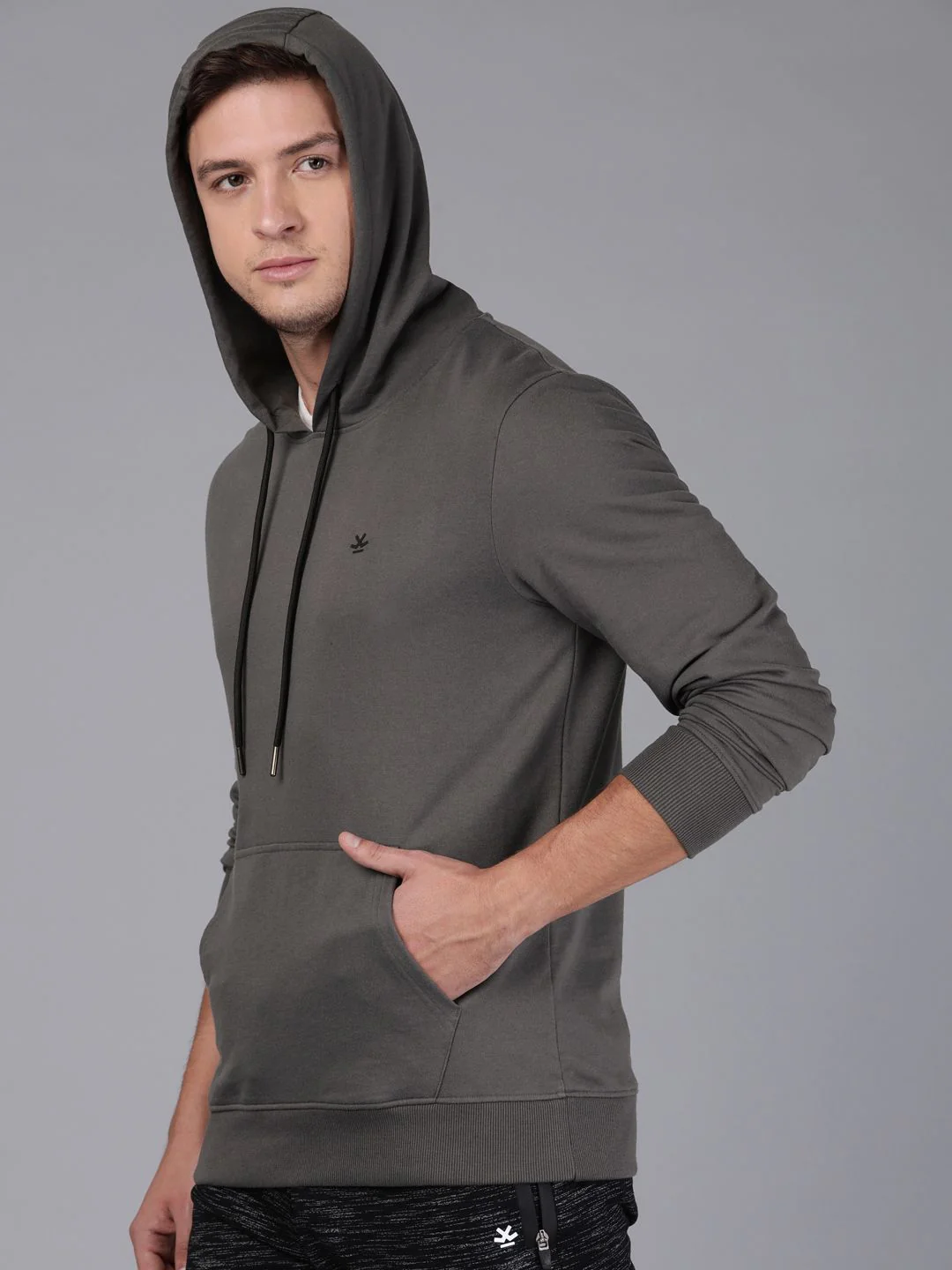 Dark Grey Casual Sweatshirt - Image 2