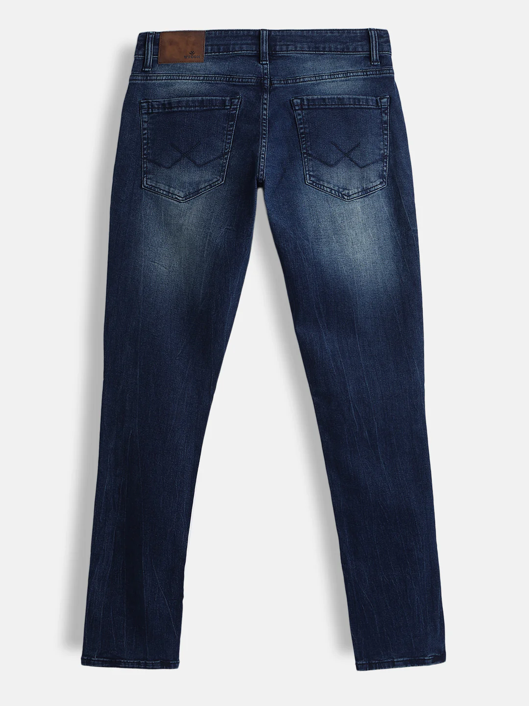 Dark Grey Dobby Jeans - Image 2