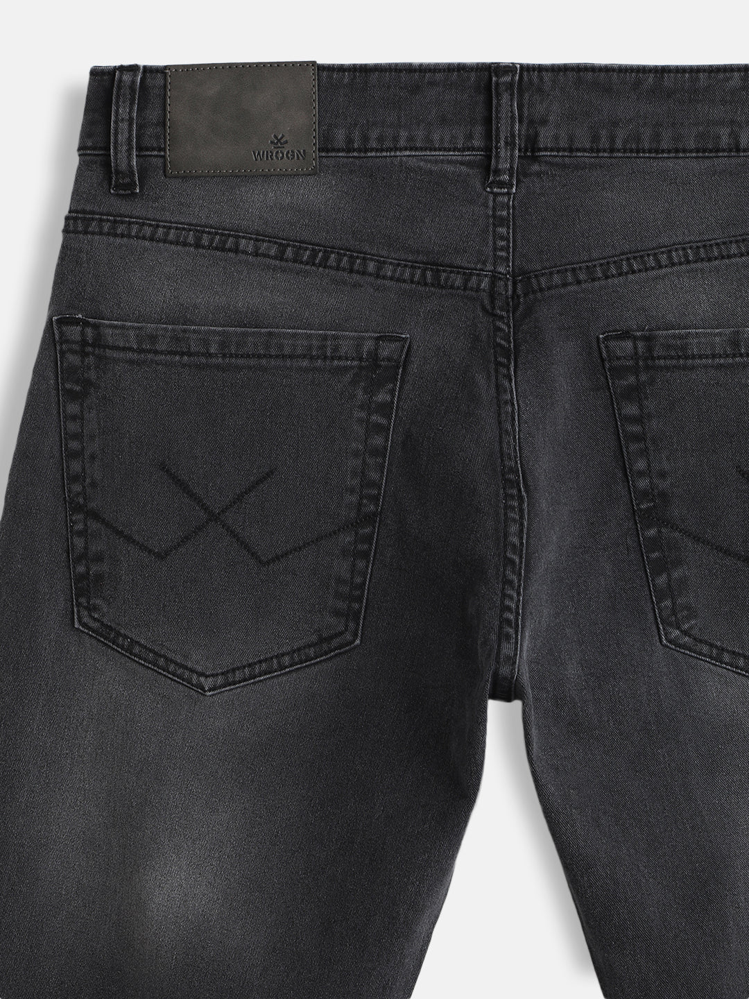 Light Fade Skinny Crop Jeans | Dark Grey - Image 4