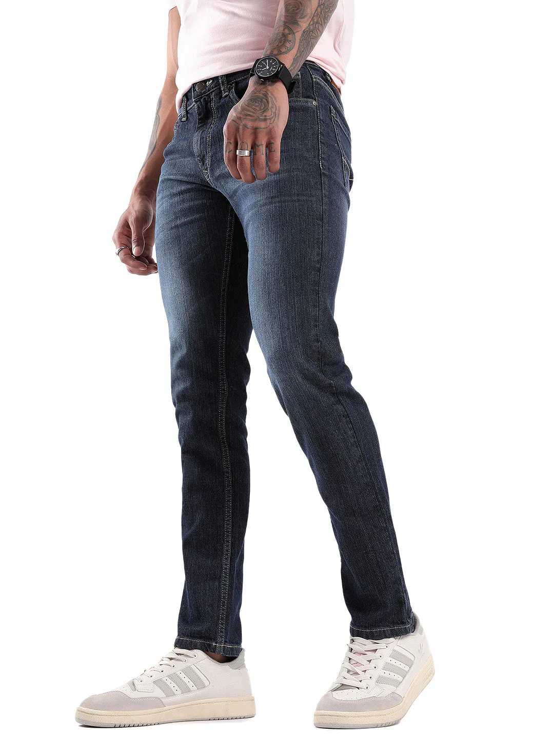 Darkstone Slim Fit Denim Jeans - Image 4