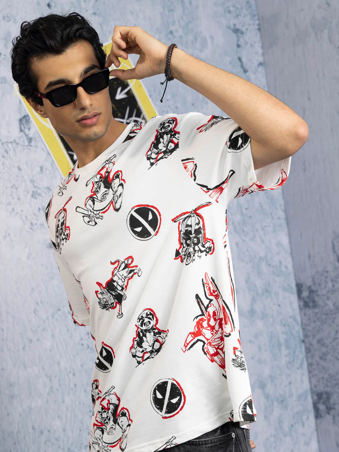 Deadpool Squad AOP Oversized T-Shirt - Image 5