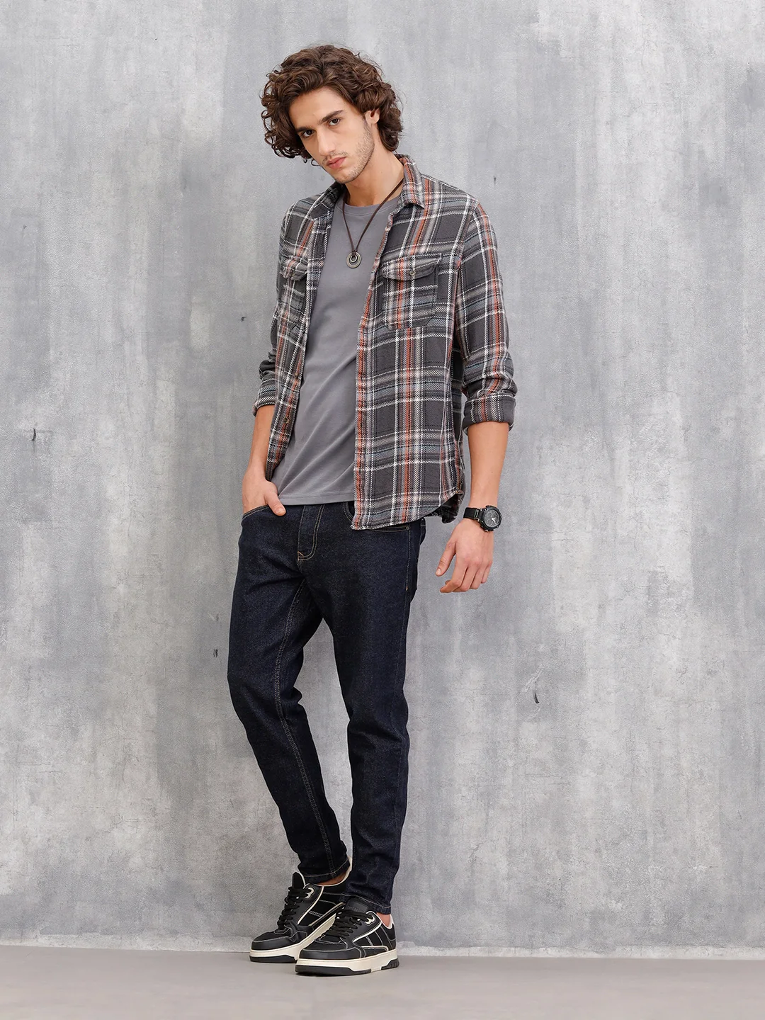 Blue Rinse Wash Skinny Crop Jeans I Blue - Image 2