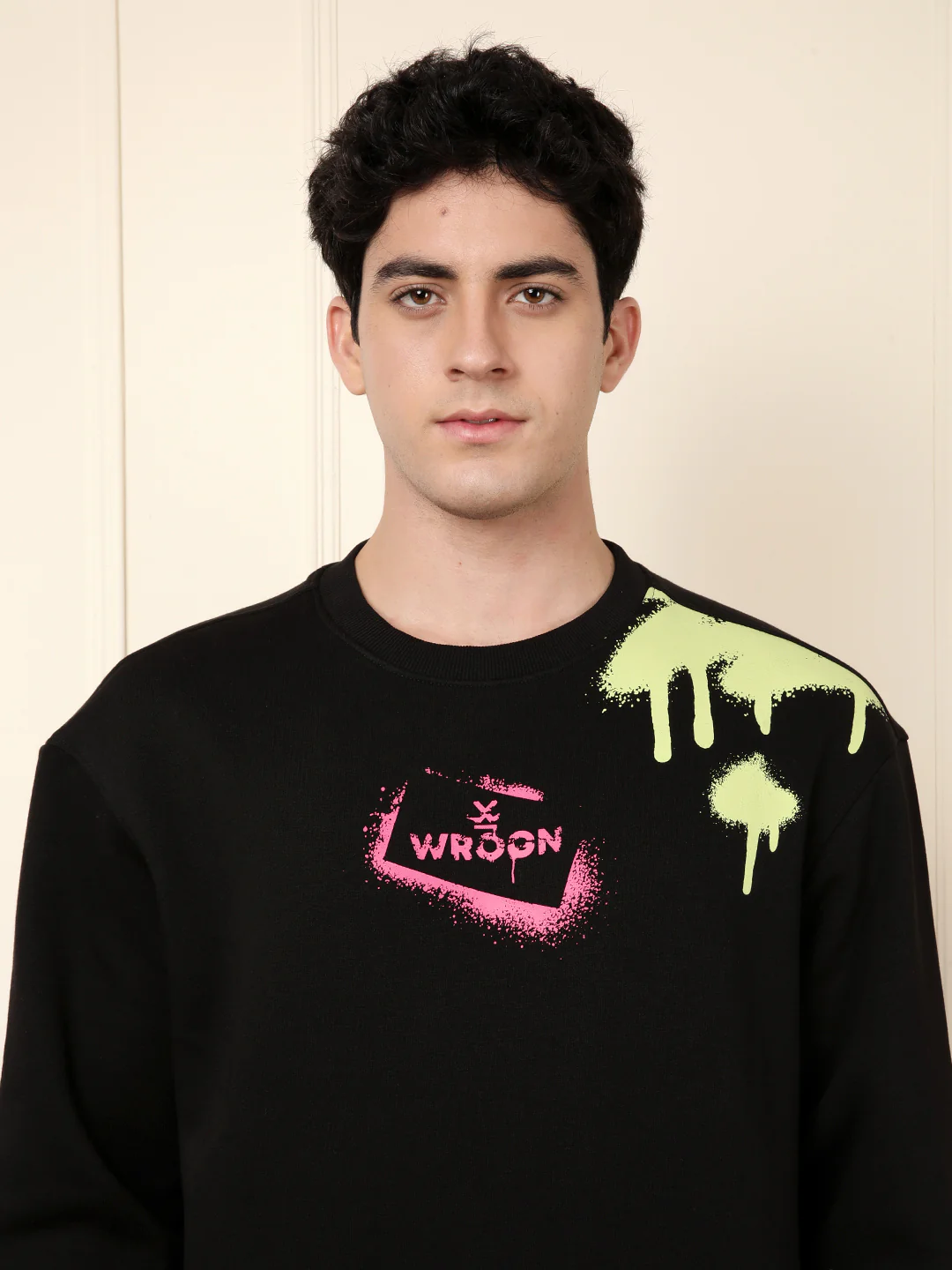 DP Printed Black Sweatshirt - Image 5