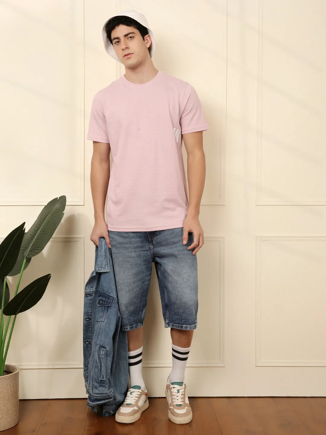 Drop Logo Pink T-Shirt - Image 2