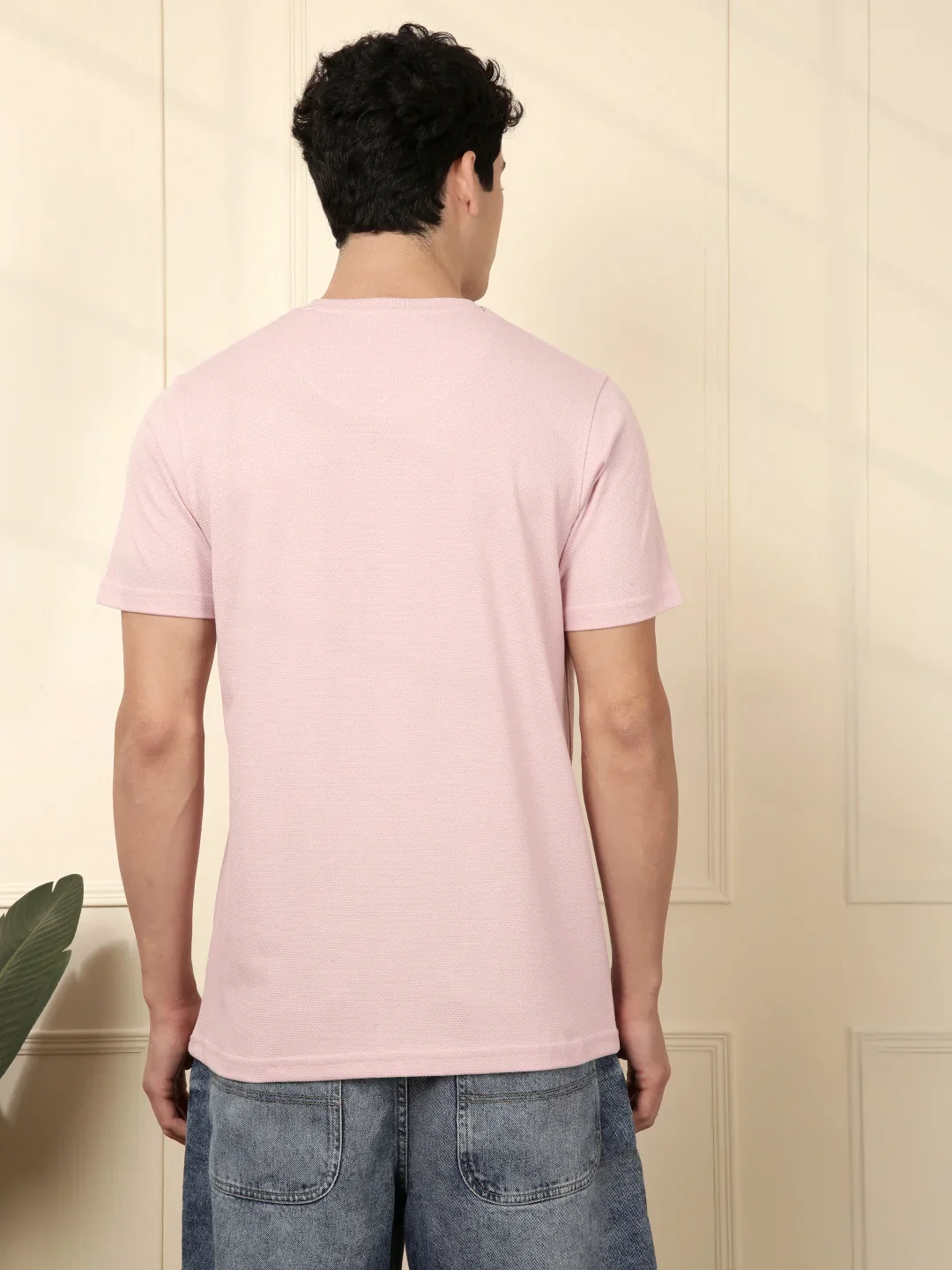 Drop Logo Pink T-Shirt - Image 3