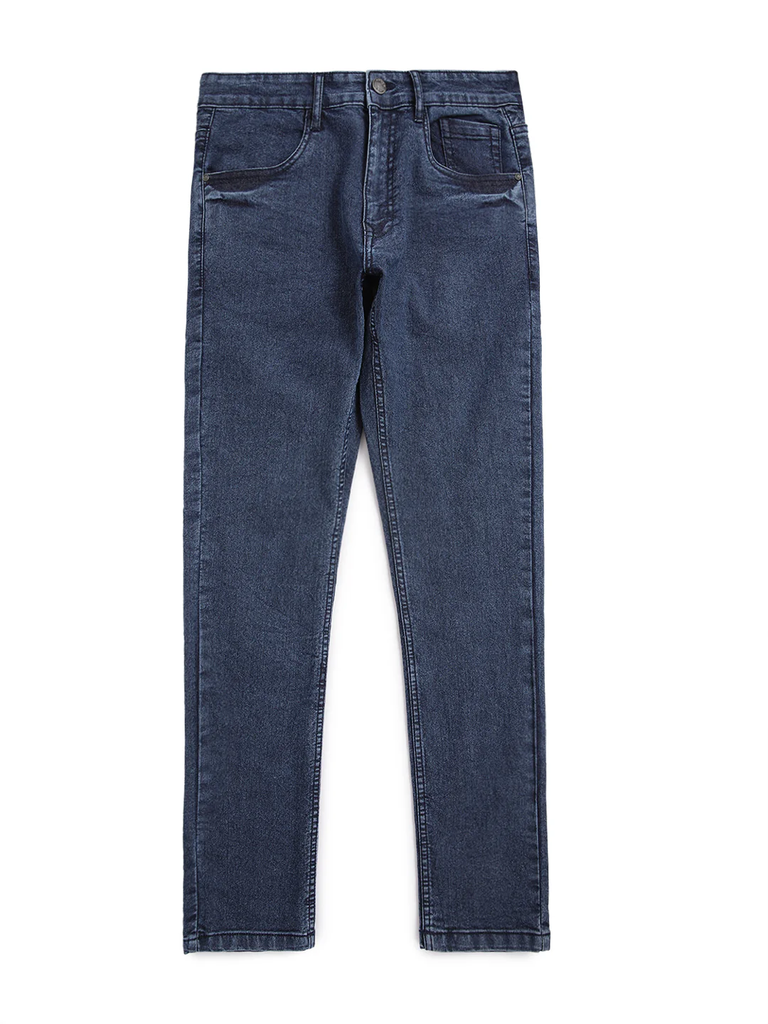 Durable Slim Fit Blue Jeans - Image 7