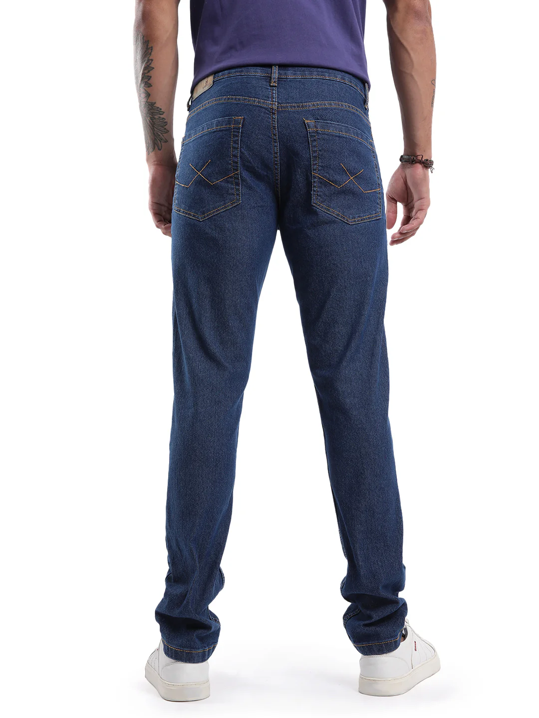 Elite Blue Slim Fit Denim Jeans - Image 3