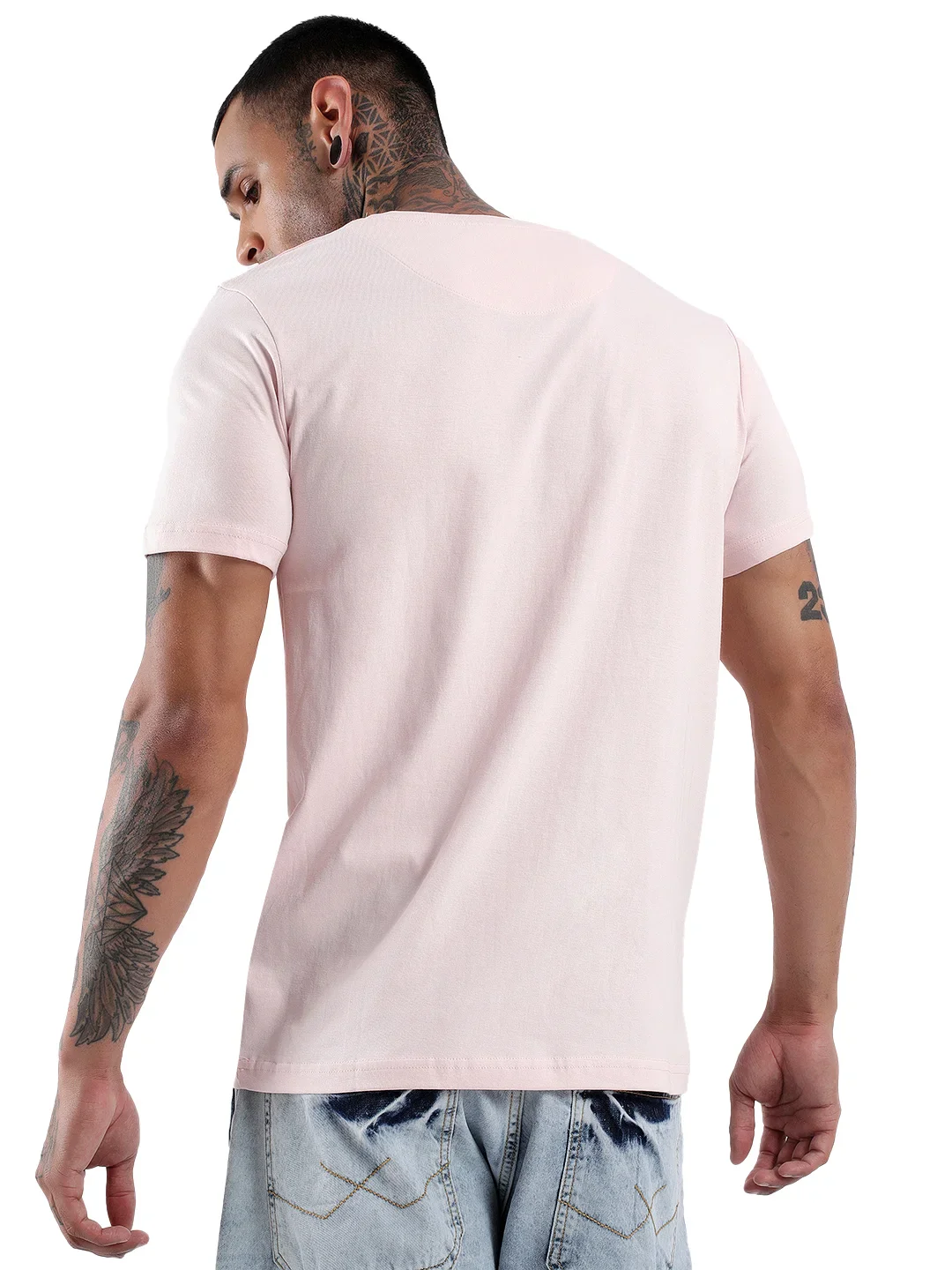 Elite Pink Printed T-Shirt - Image 3