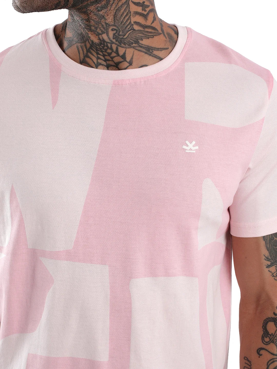 Elite Pink Printed T-Shirt - Image 6