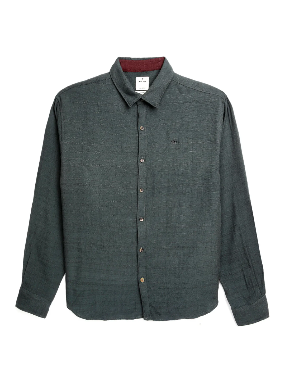 Elite Premium Dark Green Slim Fit Shirt - Image 6
