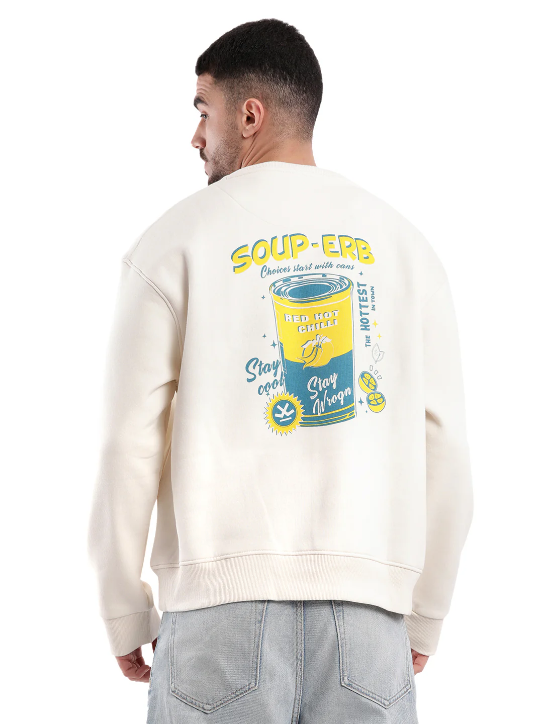 Elite Soup-erb Back Printed Sweatshirt - Image 3