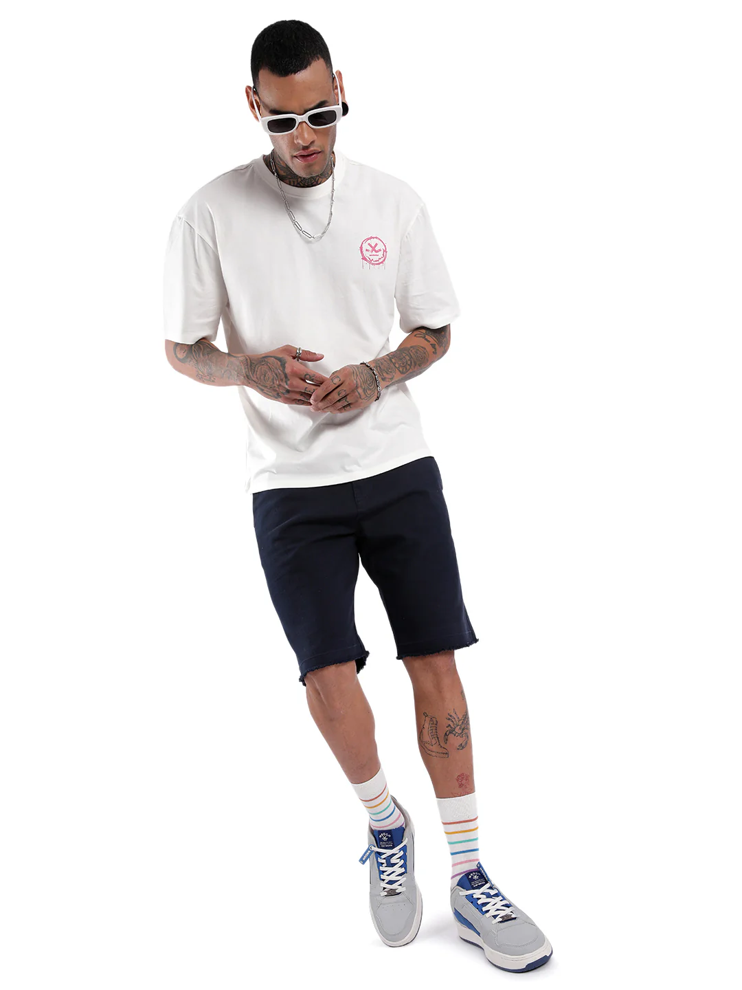 Embrace The Wrogn Side White T-Shirt - Image 2