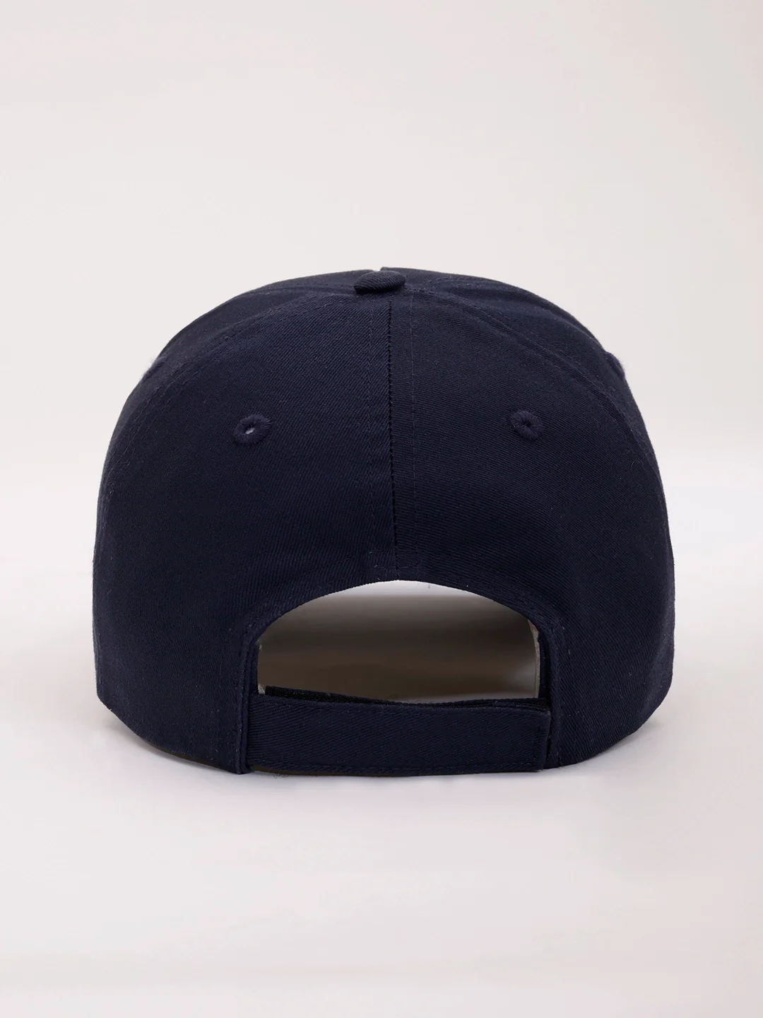 Embroidered "Optimistic" Graphic Cap | Navy Blue - Image 3
