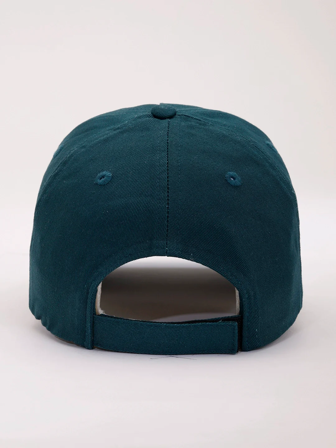 Embroidered "Optimistic" Graphic Cap | Teal - Image 3