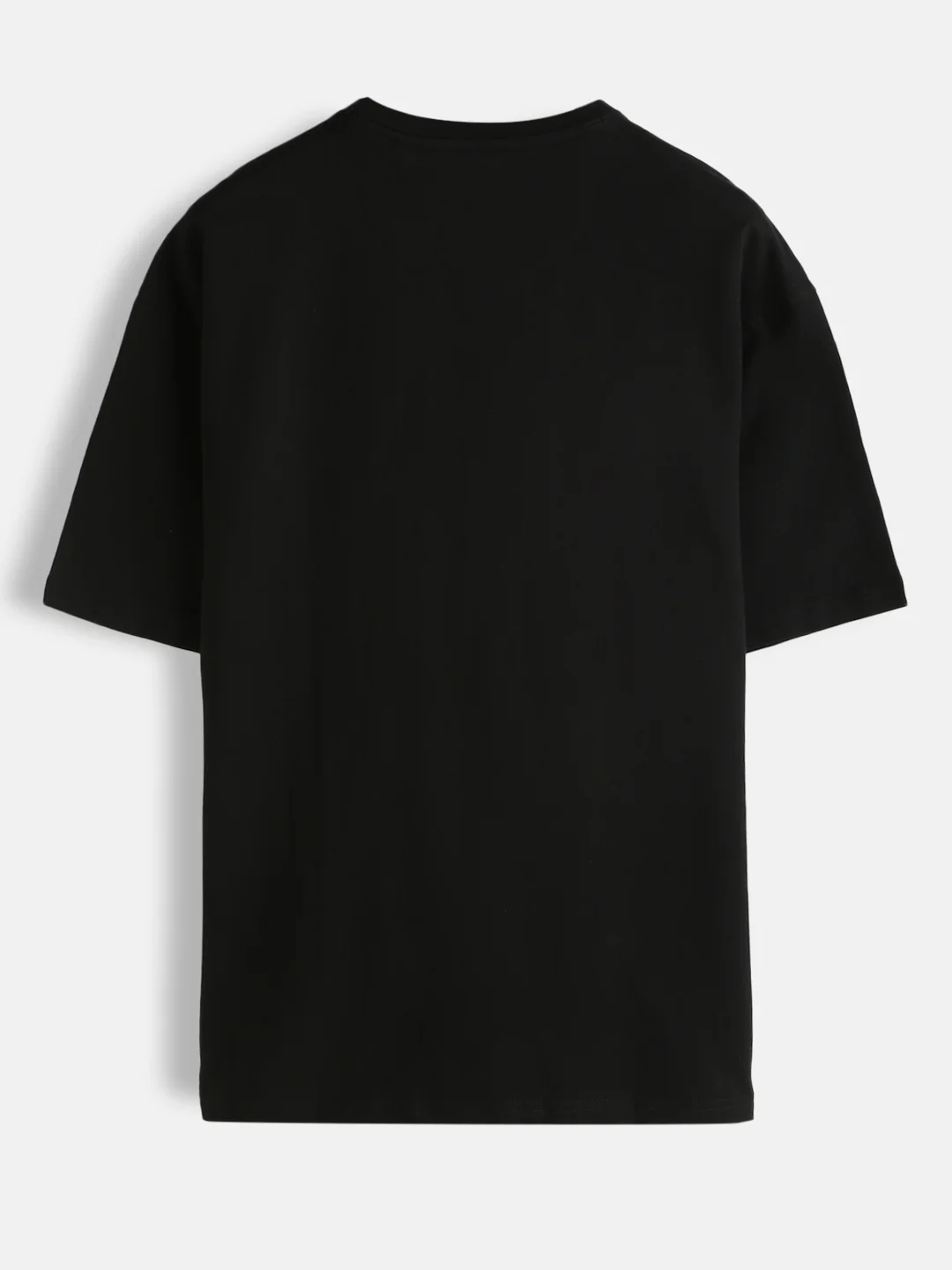 Embroidered Oversized T-Shirt | Black - Image 4