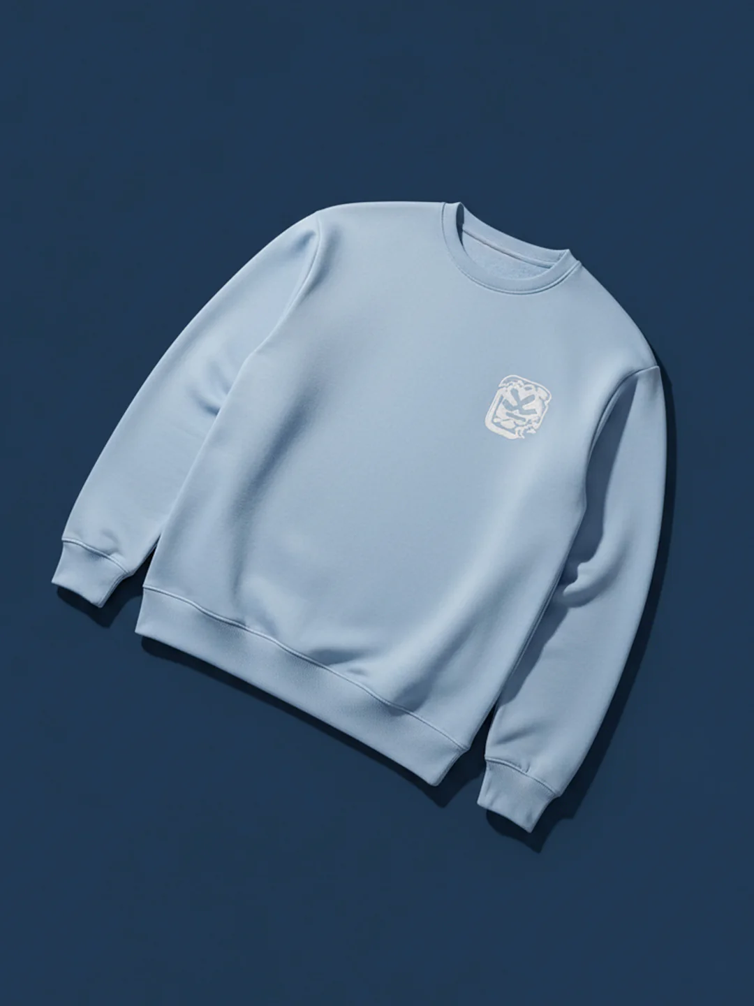 Essential Pastel Crewneck Sweatshirt | Light Blue - Image 6