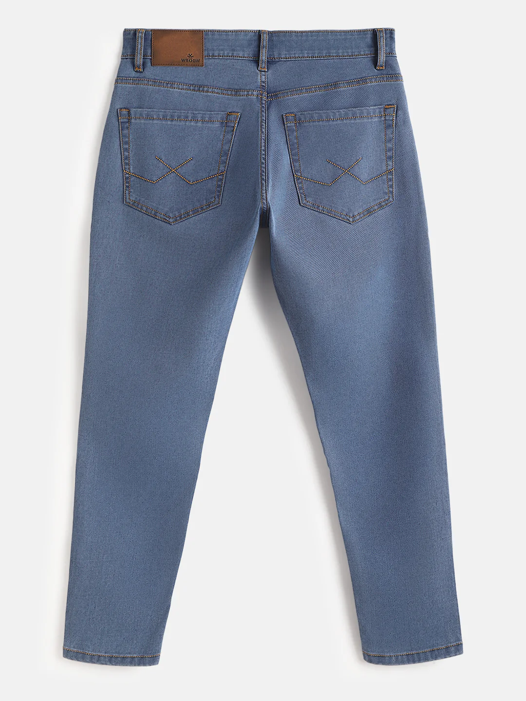 Faded Slim Fit Jeans | Light Blue - Image 4