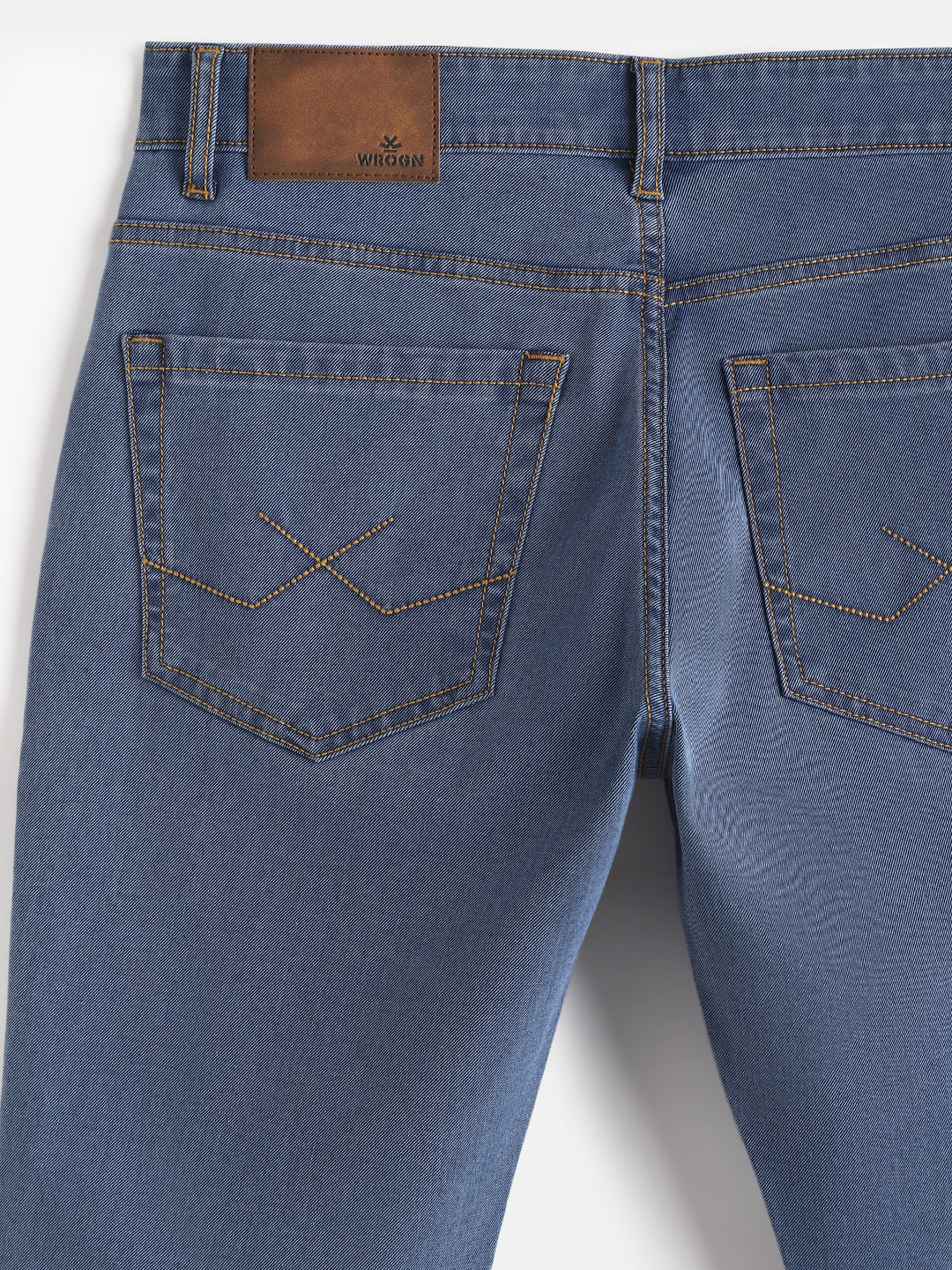 Faded Slim Fit Jeans | Light Blue - Image 5
