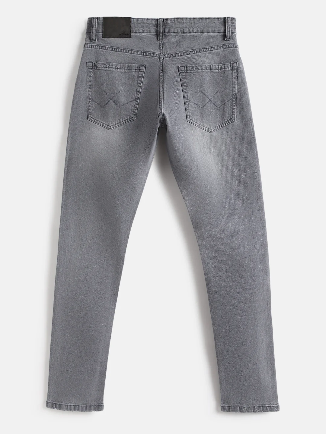 Faded Slim Tapered Jeans | Grey - Image 3