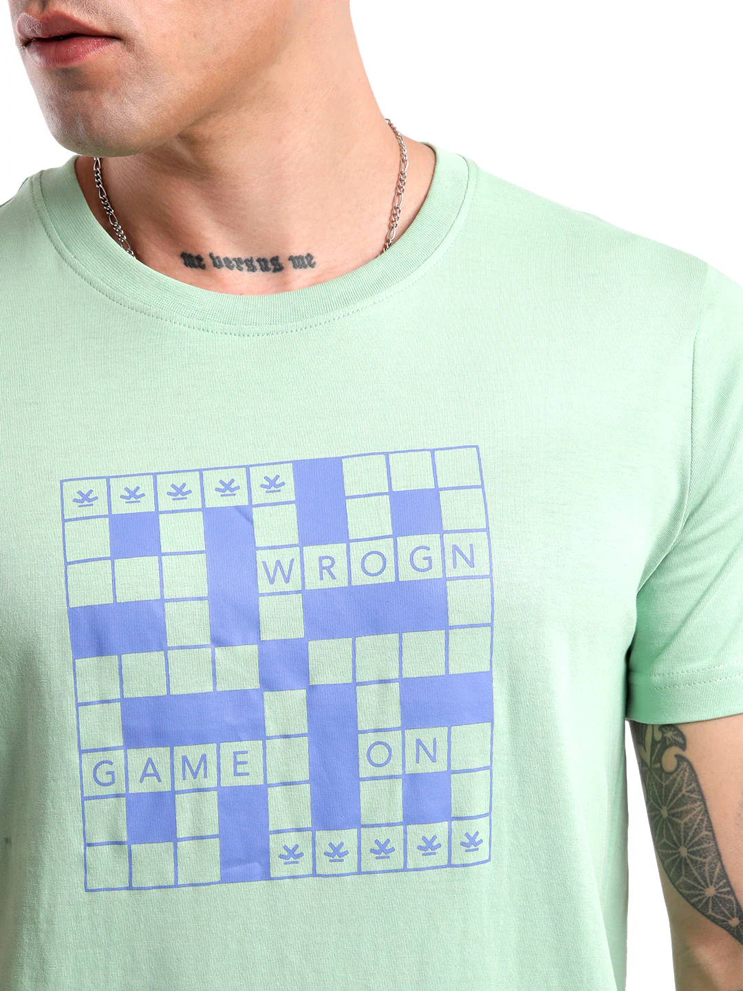 Game On Light Green T-Shirt - Image 5