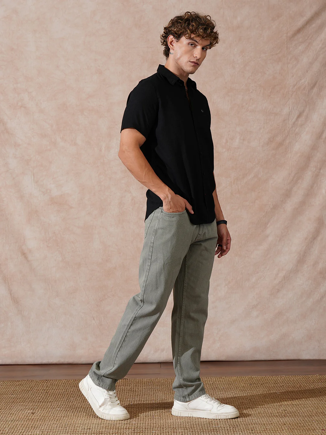 Heavy Fade Relaxed Fit Jeans | Grey - Image 2
