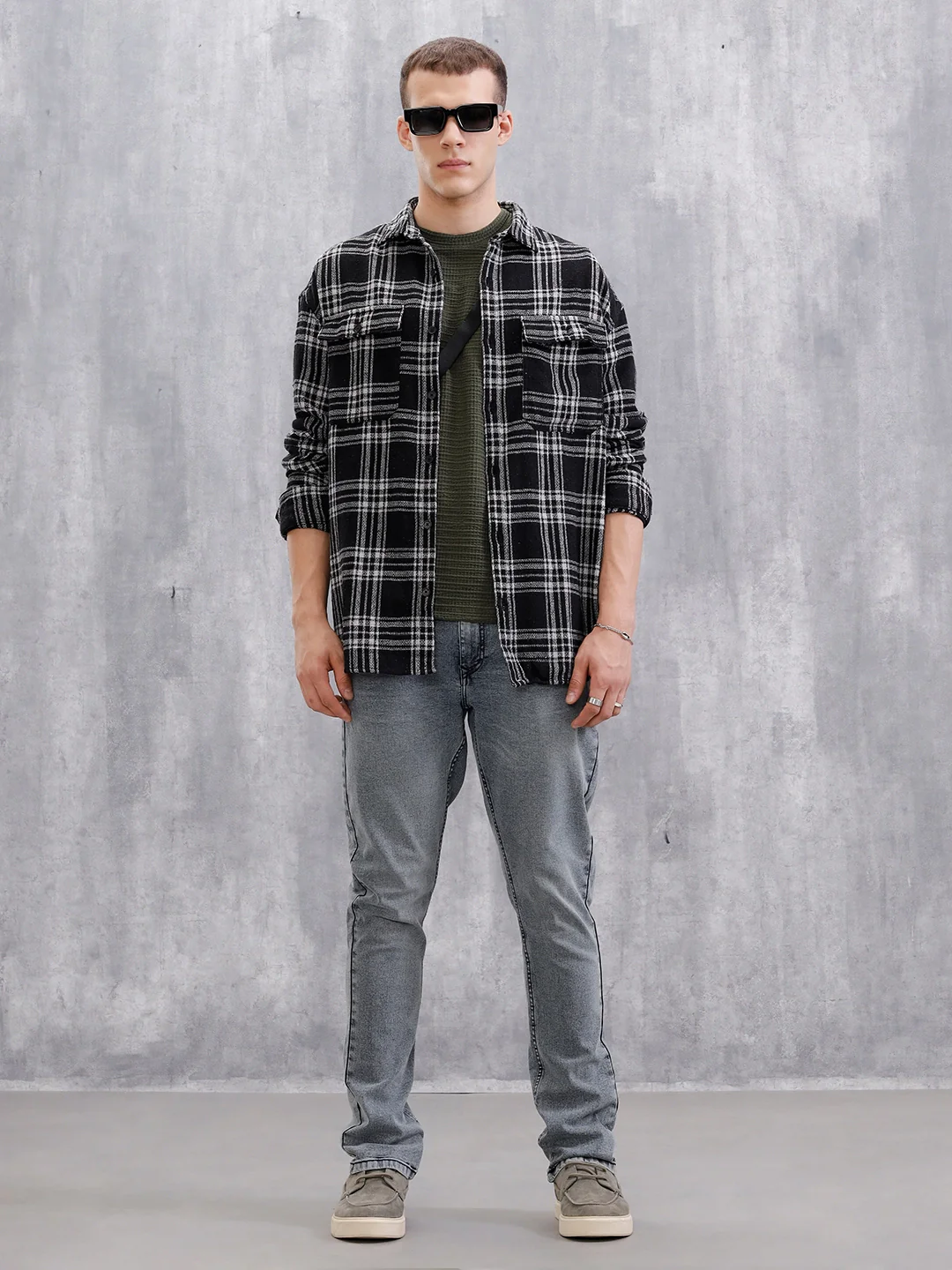 Heavy Fade Straight Fit Jeans | Light Blue - Image 2