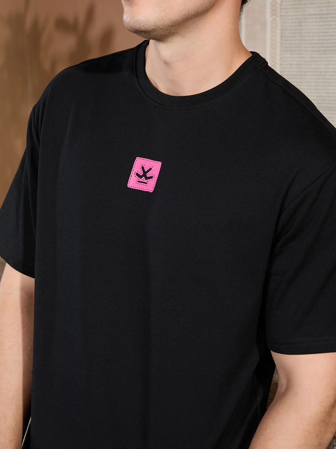 Heavy GSM Oversized Fit T-Shirt | Black - Image 5