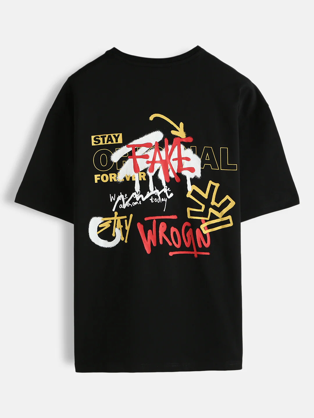 Heavy GSM Oversized Fit T-Shirt | Black - Image 2