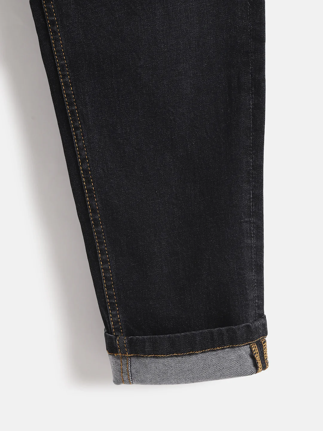 Light Fade Skinny Crop Jeans | Dark Grey - Image 5