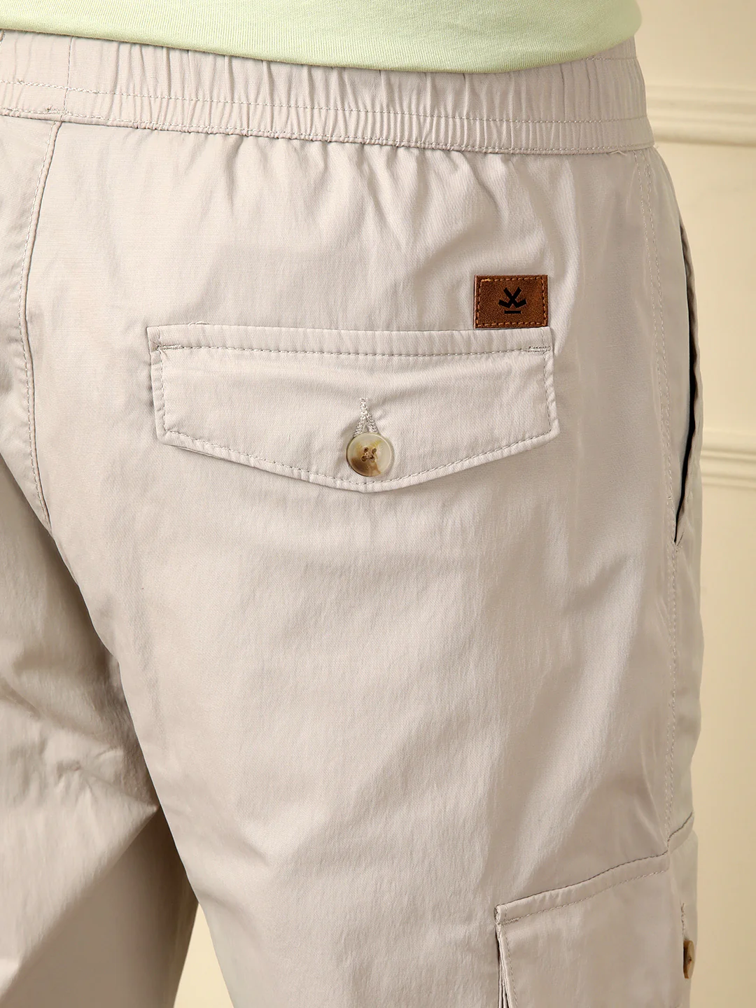 Loose Fit Cargo Jogger | Khaki - Image 5