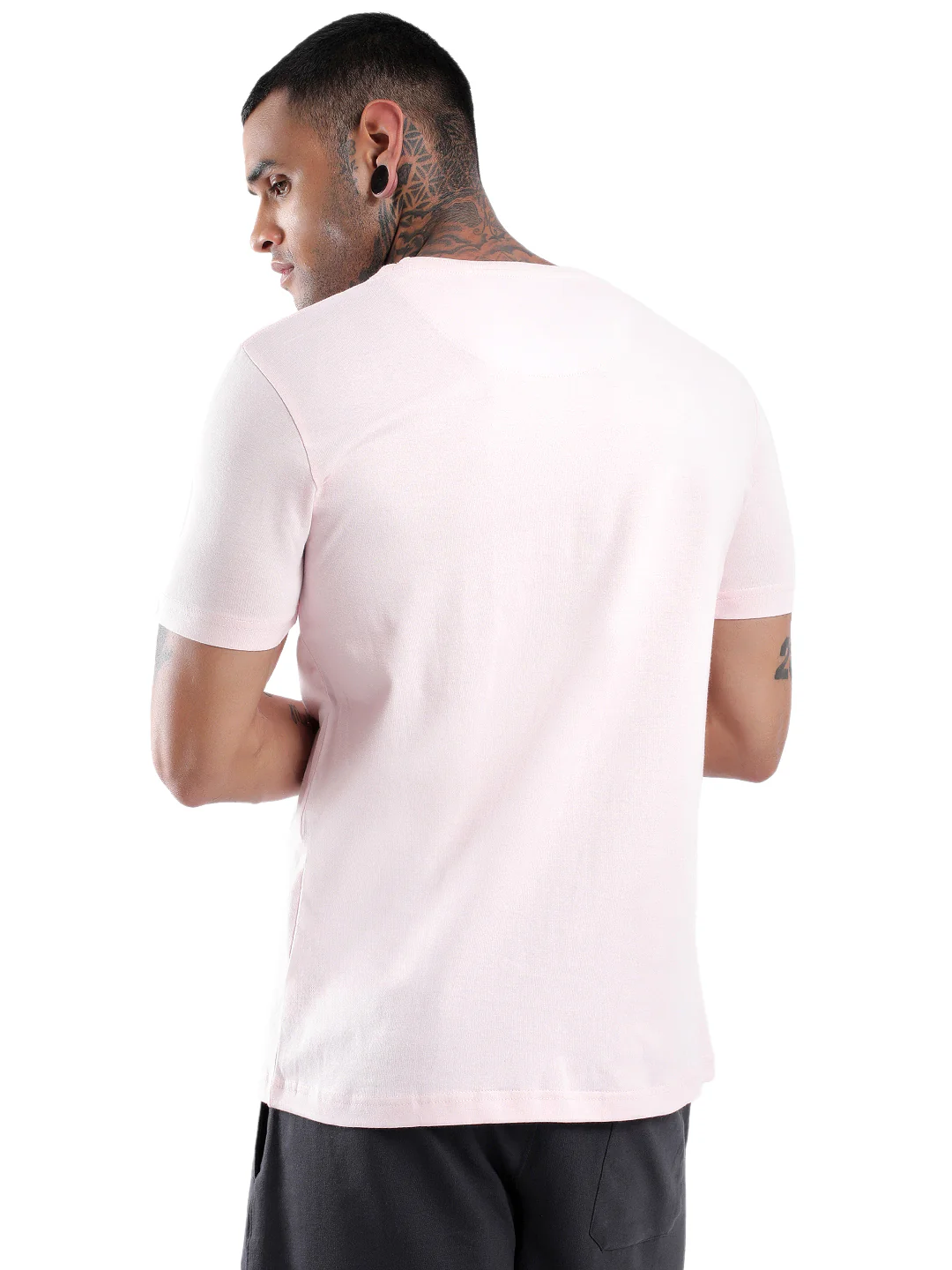 Logo Play Printed Pink T-Shirt - Image 3