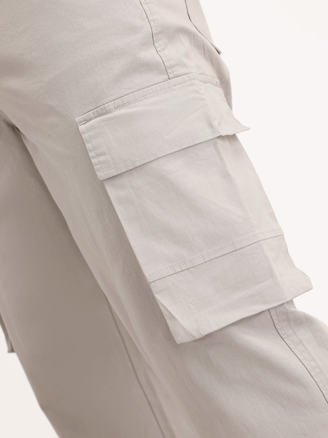 Loose Fit Cargo Trouser | Grey - Image 5