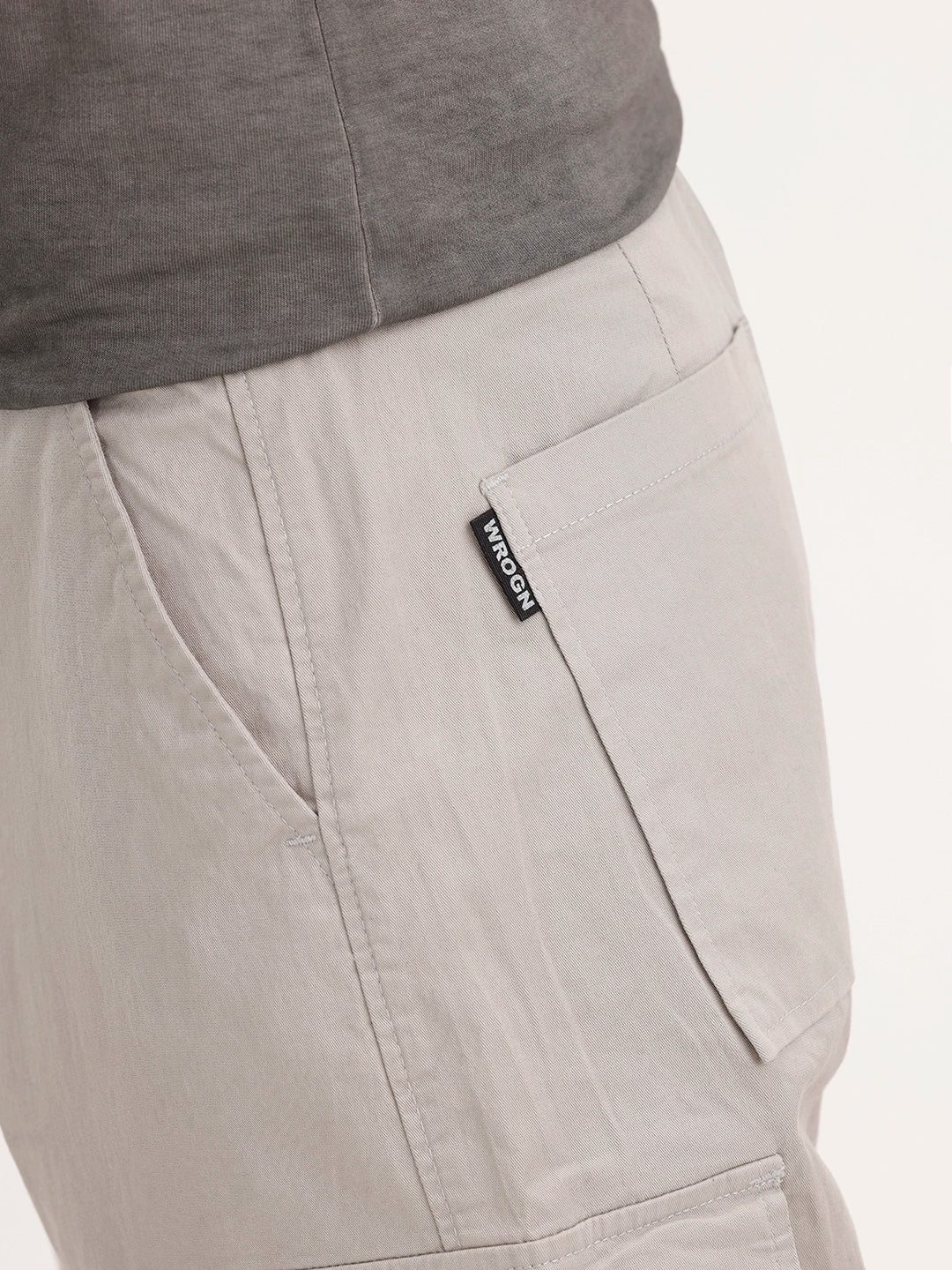 Loose Fit Cargo Trouser | Grey - Image 6