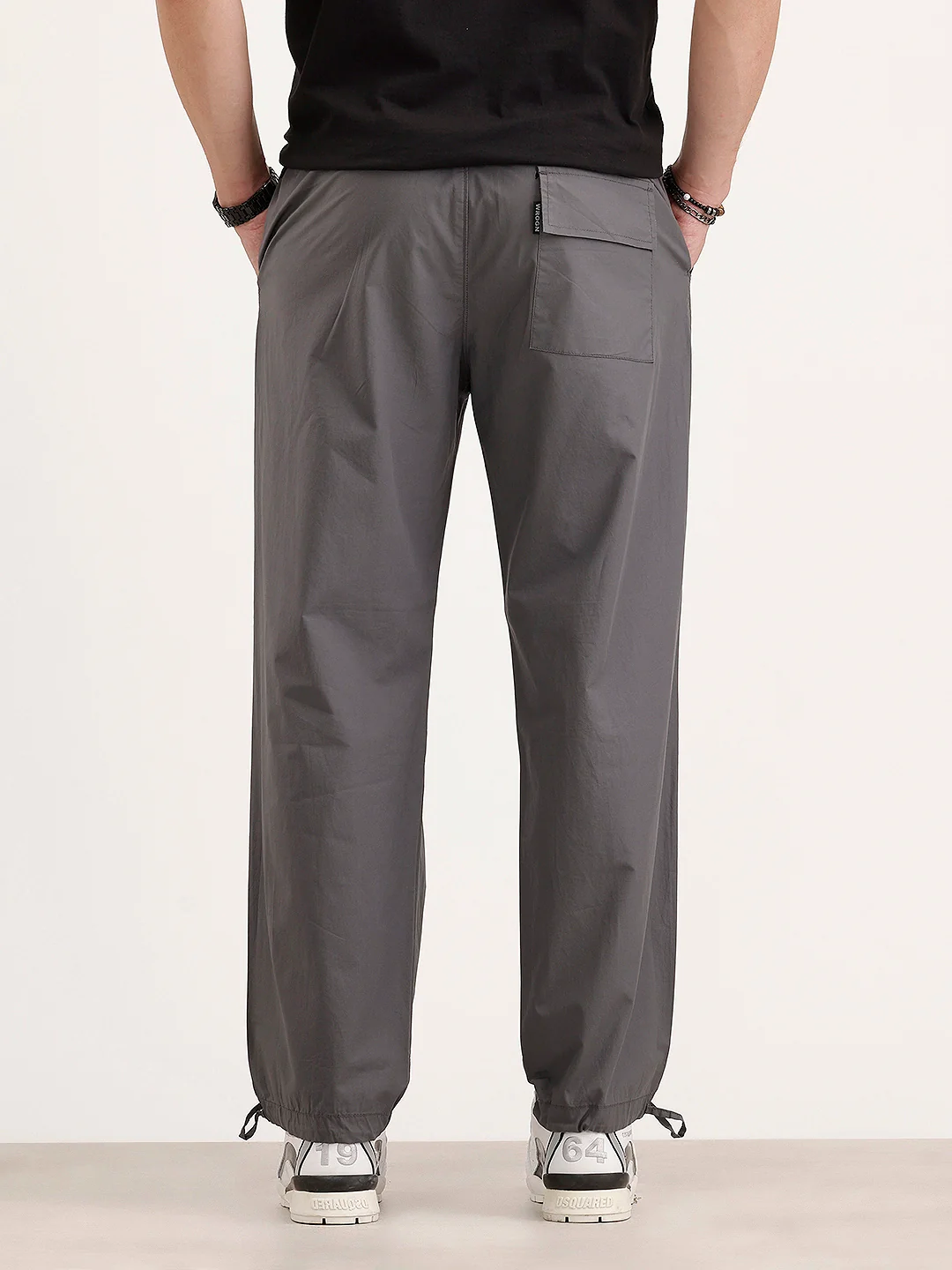Loose Fit Trouser | Grey - Image 3