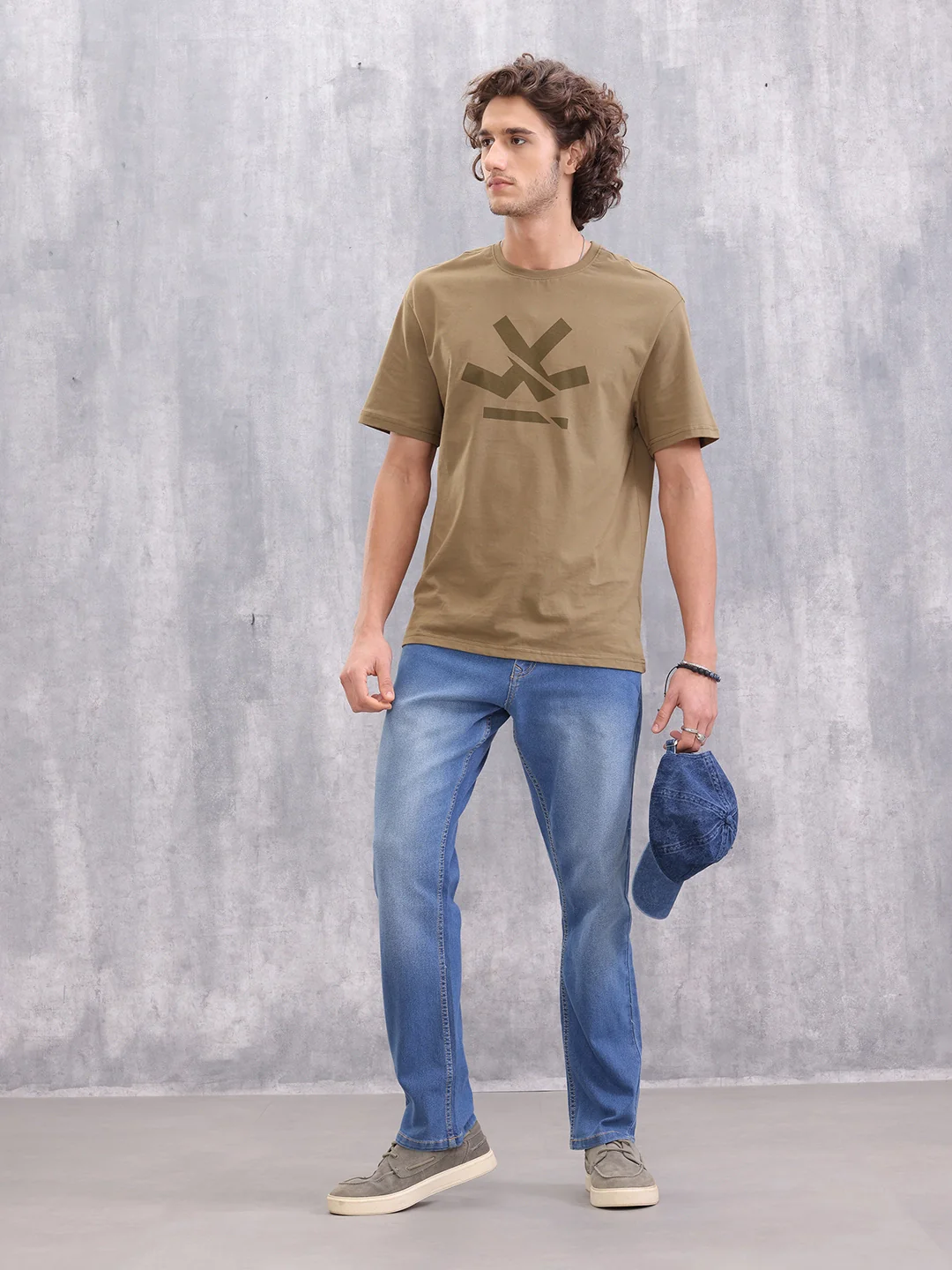 Low Fade Denim Jeans | Blue - Image 2