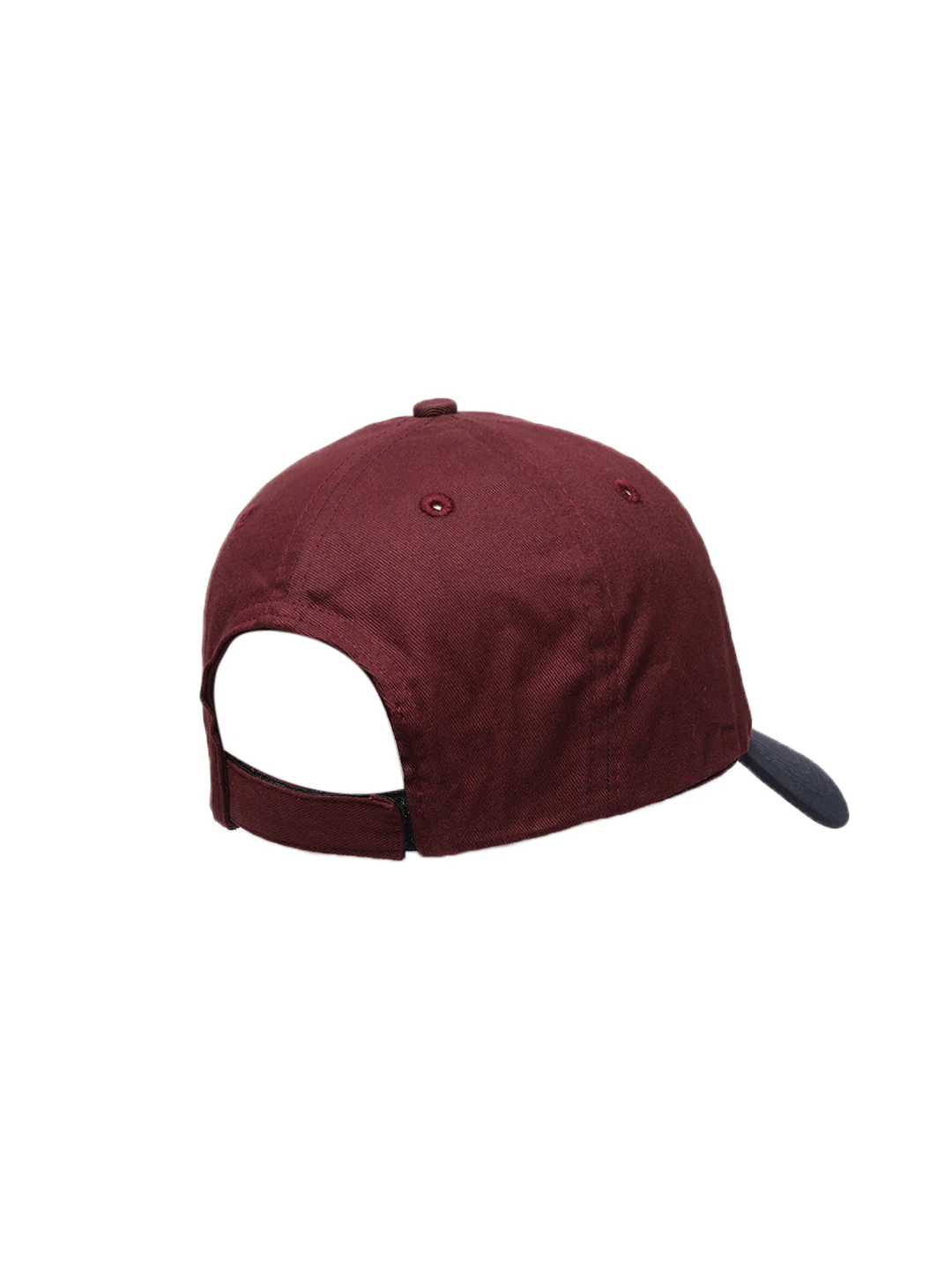 Maroon Block Baseball Cap - Image 3