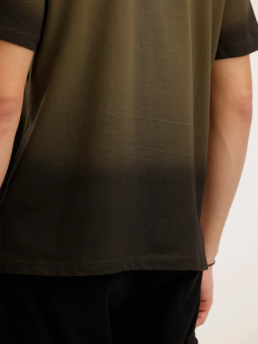 Comfort Fit Gradient Polo T-Shirt | Olive - Image 6