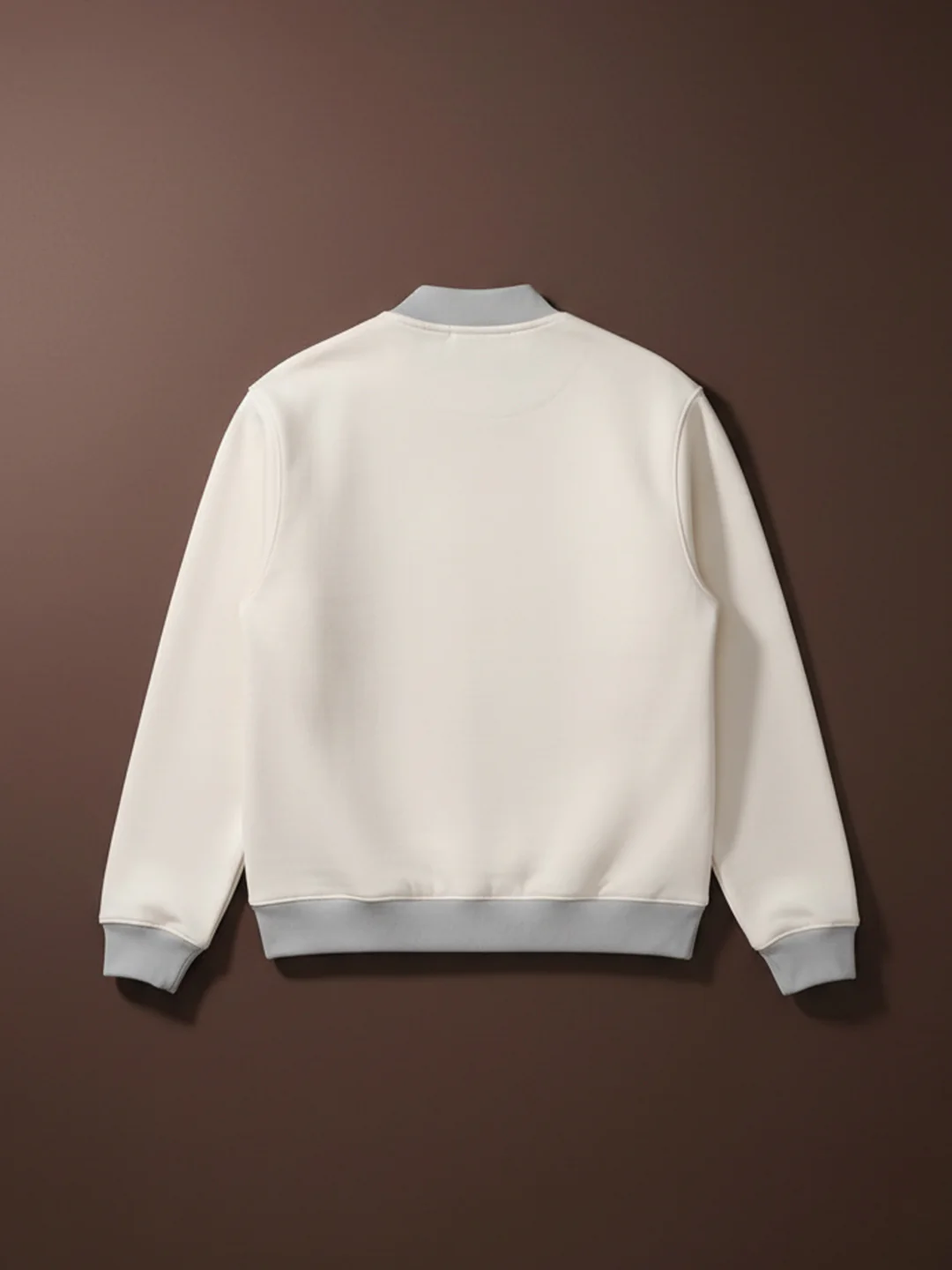 Men's Casual Zip-Up Jacket With Contrast Trim | Tapioca - Image 5