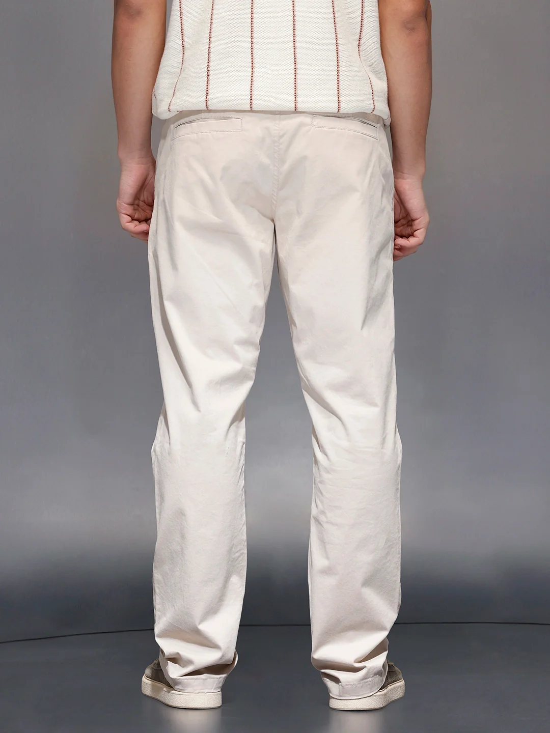 Men’s relax fit trousers | Beige - Image 3