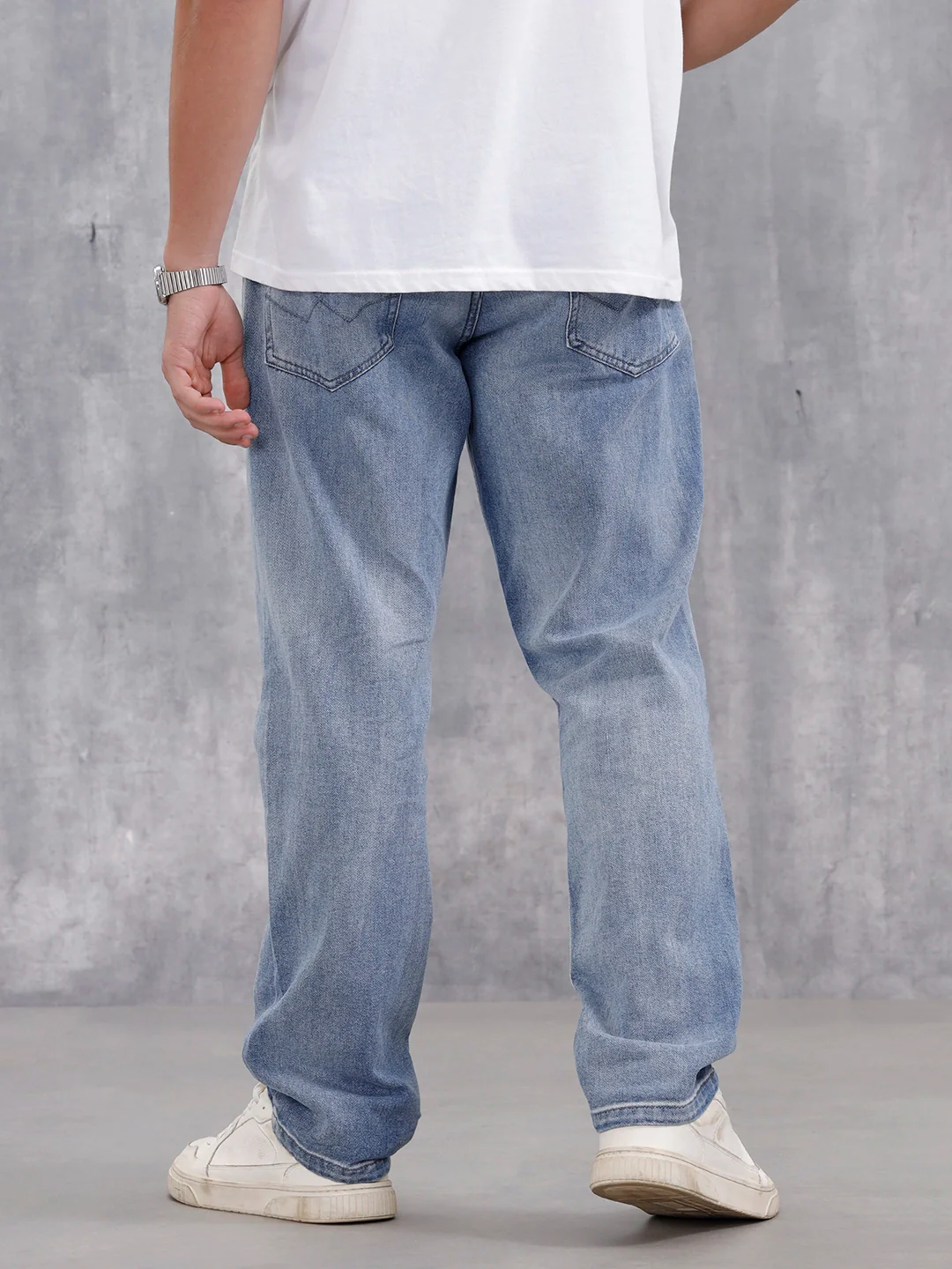 Men's Casual Anti Fit Jeans | Super Stone - Image 3