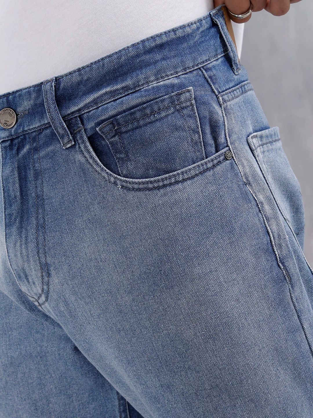 Men's Casual Anti Fit Jeans | Super Stone - Image 5