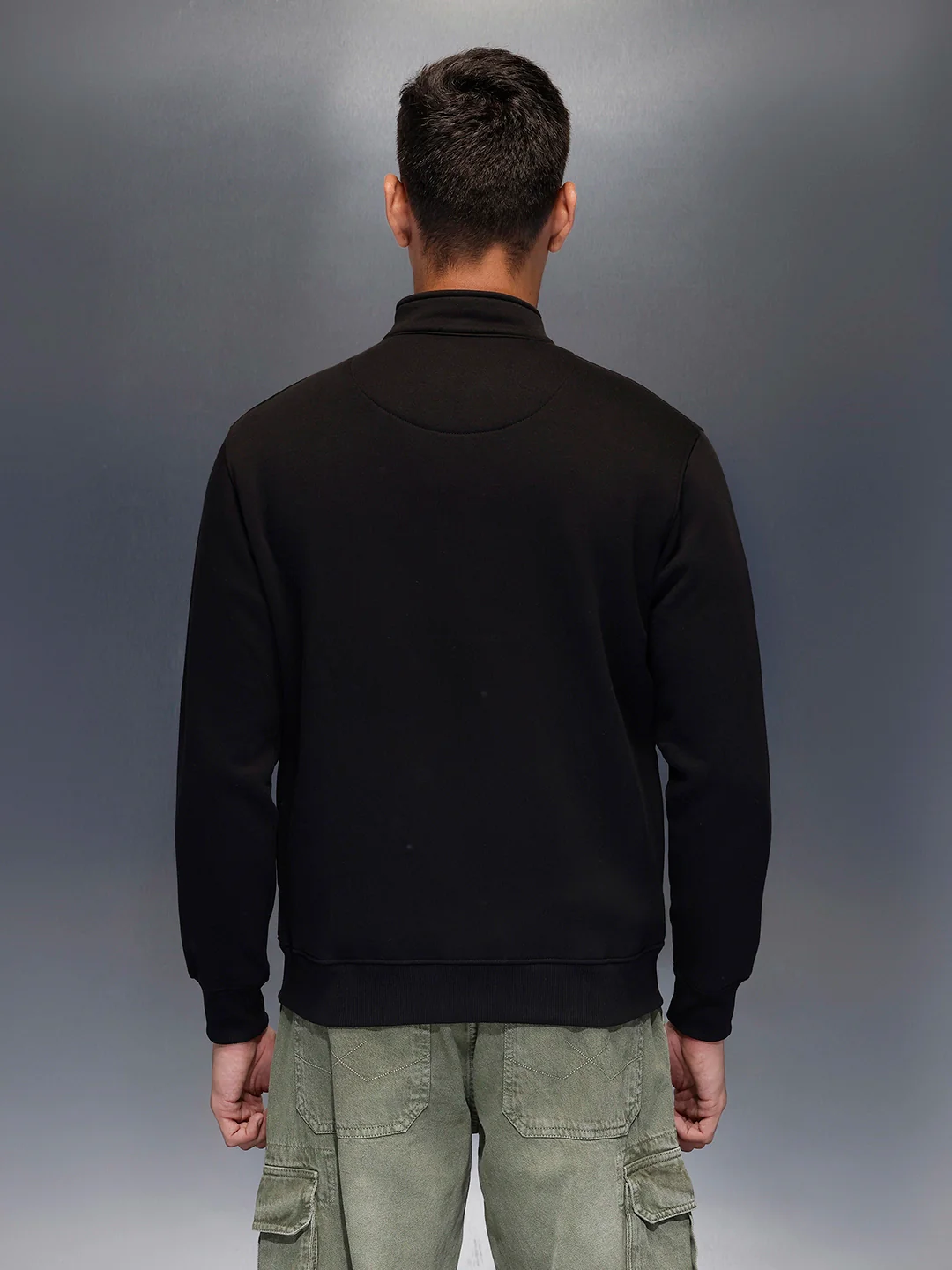 Men's casual comfort fit jacket | Black - Image 3