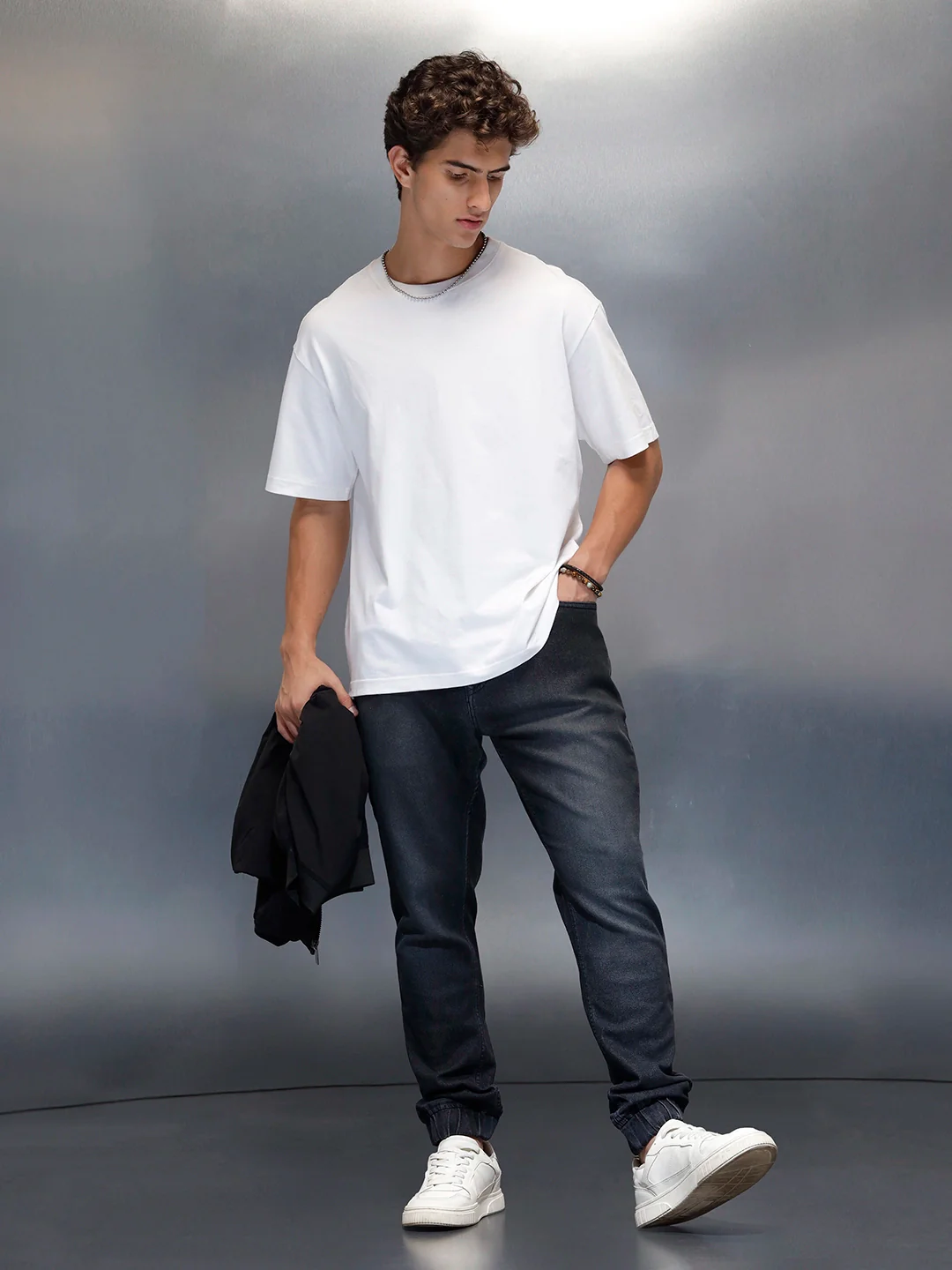 Men's Casual Denim Jogger  | Blue - Image 2