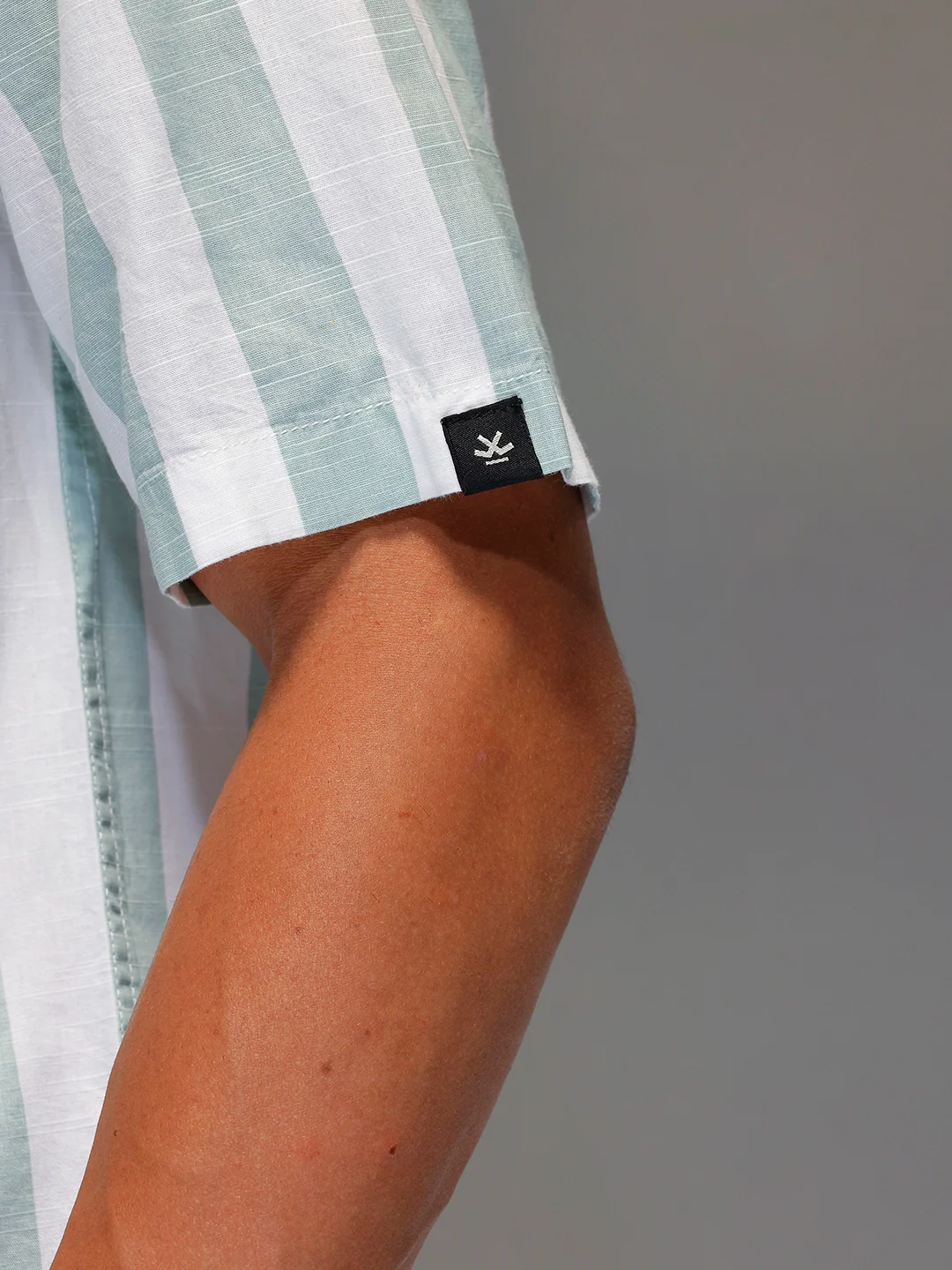 Men's casual oversize stripe shirt | White - Image 5