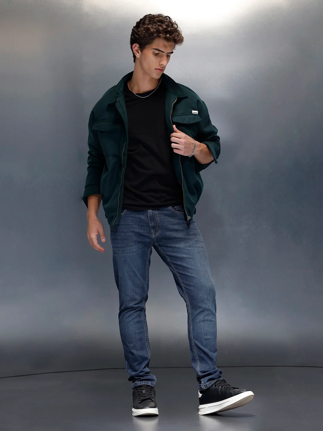 Men's Casual Slim Fit Denim Jeans  | Blue - Image 2