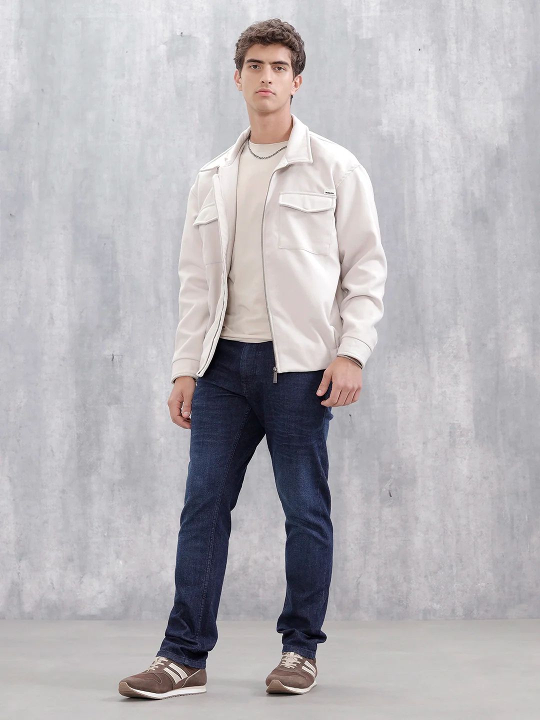 Men's Casual Straight Fit Jeans | Dark Stone - Image 2