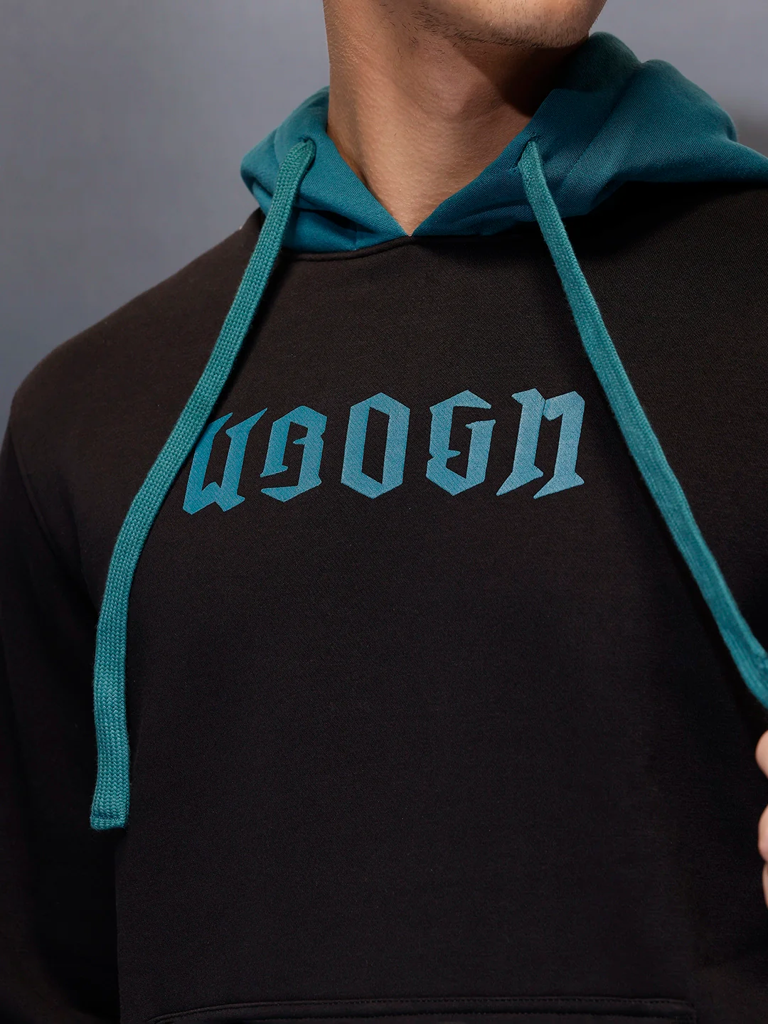 Men's Comfort Fit Hoodie   |  Black - Image 5