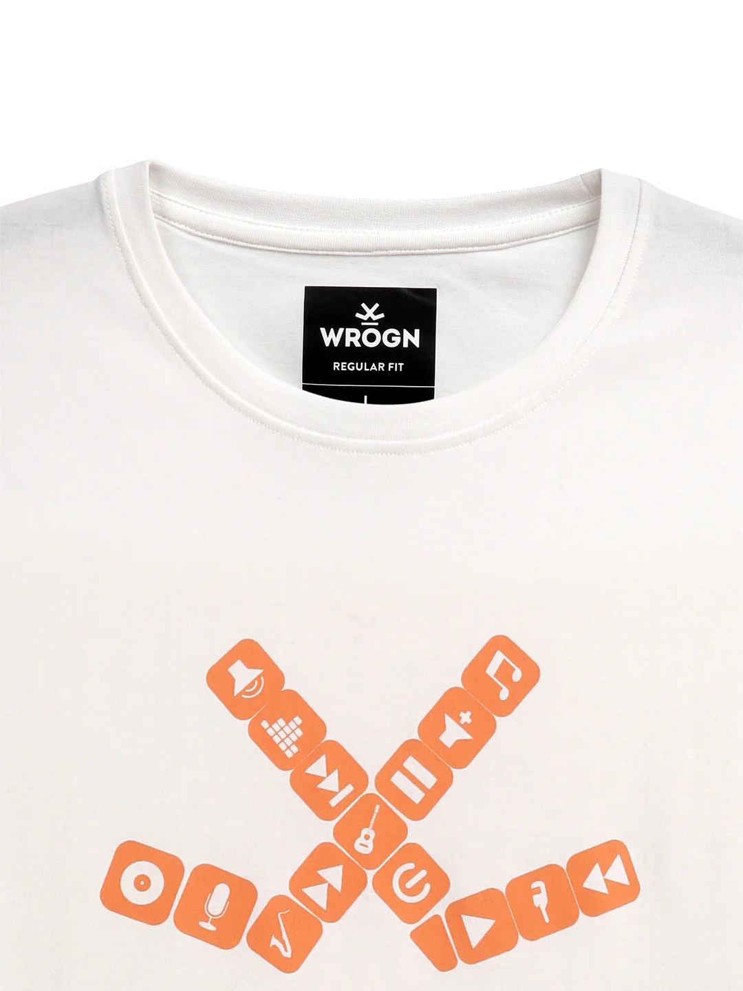 Musical Waves Printed T-Shirt - Image 8